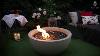 Bio Ethanol Fireplace Table Top Fire Pit Patio Feature Burner In & Outdoor Glass